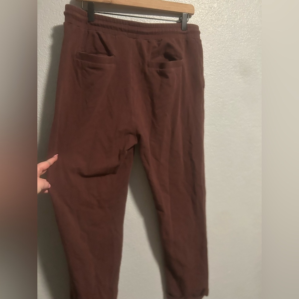 Men’s richerpoorer terry trouser in truffle - Picture 9 of 12